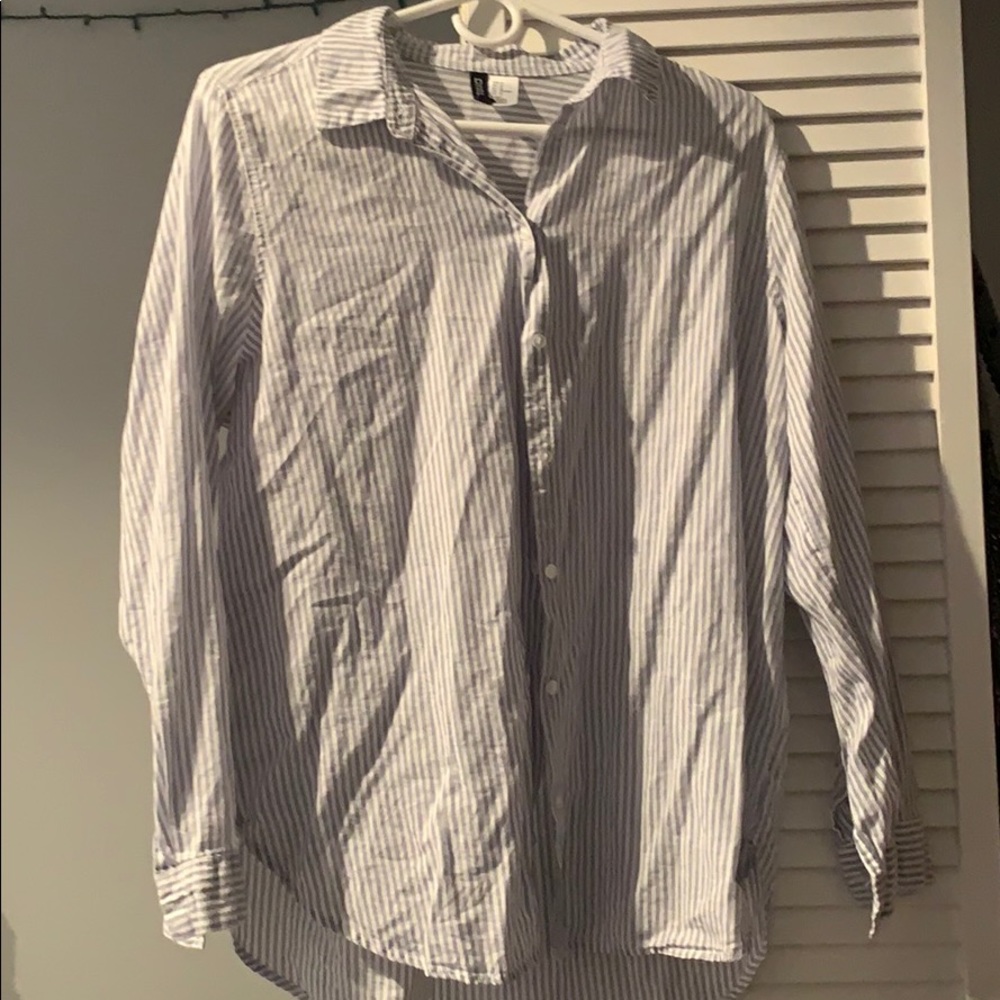 Stripe Button Down